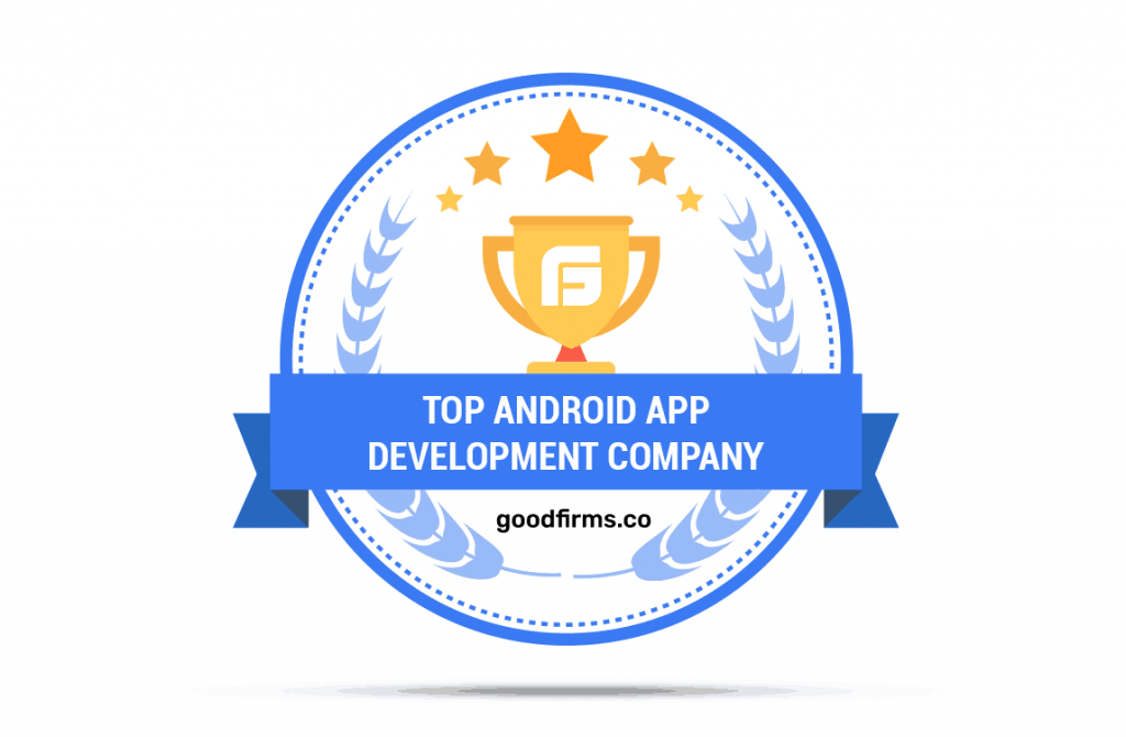 Nextware Top Android App development Company Goodfirms badge